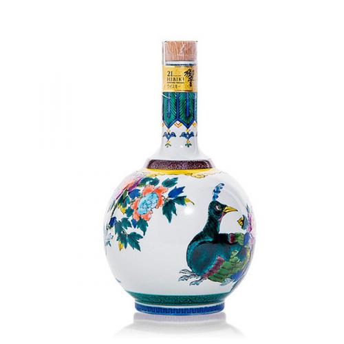 Hibiki 21 Year Old Ceramic Peacock Decanter product bottle