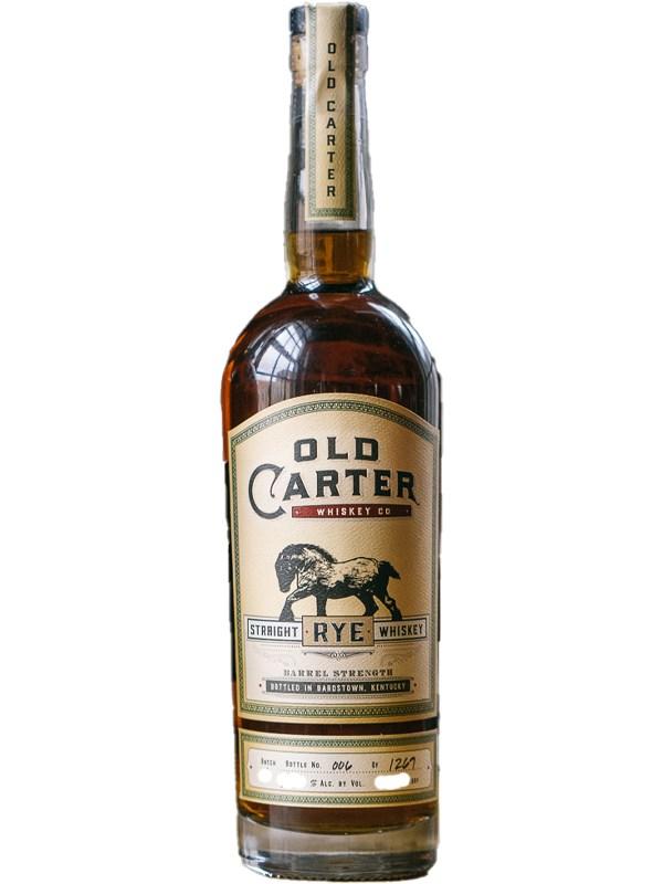 Old Carter Batch #9 Rye Whiskey product bottle