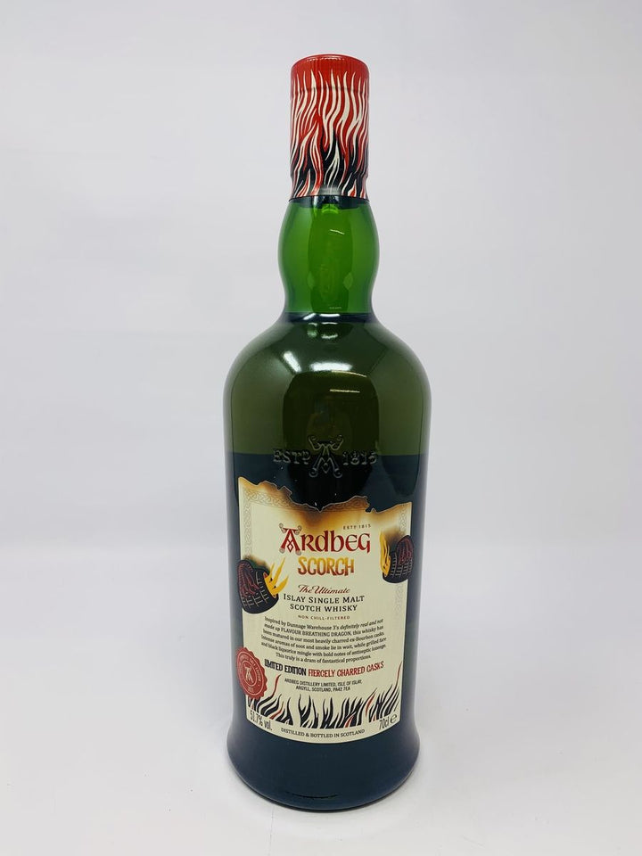 Ardbeg Scorch Committee Release Fiercely Charred Casks product bottle