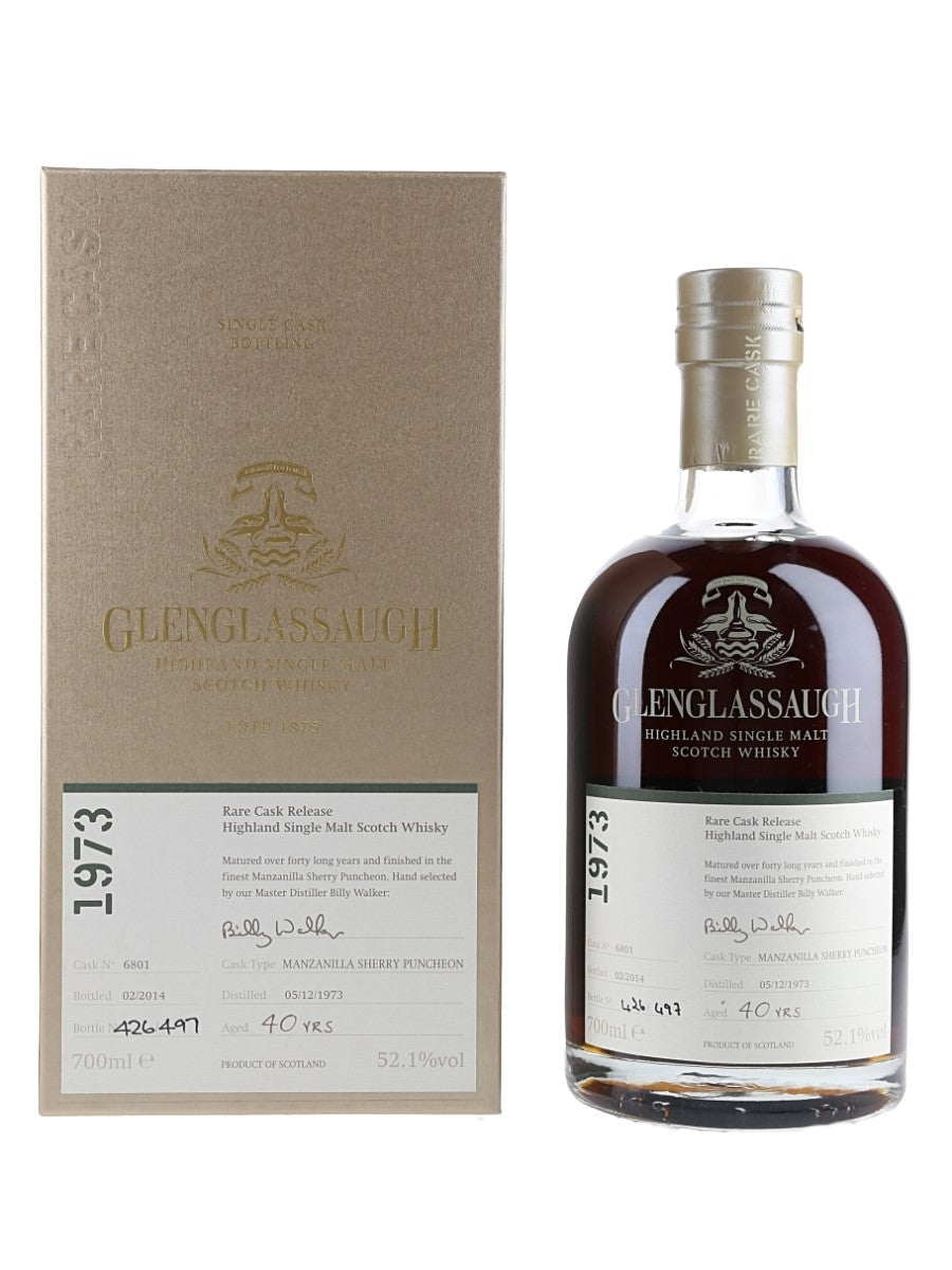 Glenglassaugh 40 Year Old Single Cask Single Malt Scotch Whisky product bottle