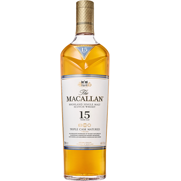 The Macallan Triple Cask Matured 15 Year Old Single Malt Scotch Whisky product bottle