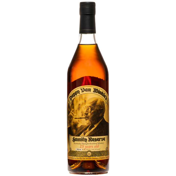 Pappy Van Winkle Family Reserve 15 Year Old Bourbon Whiskey product bottle