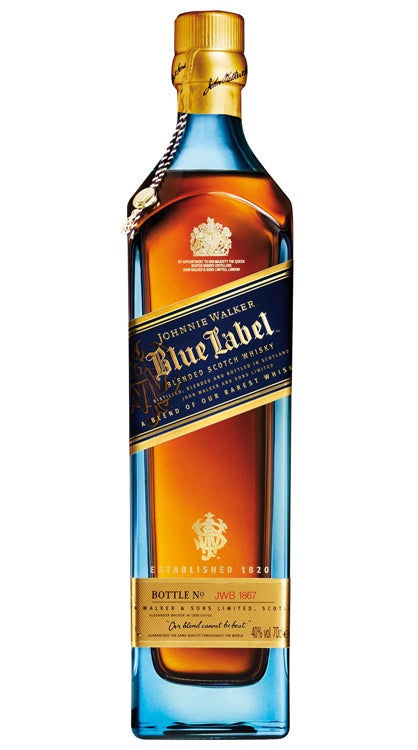 Johnnie Walker Blue Label Scotch Whisky product bottle