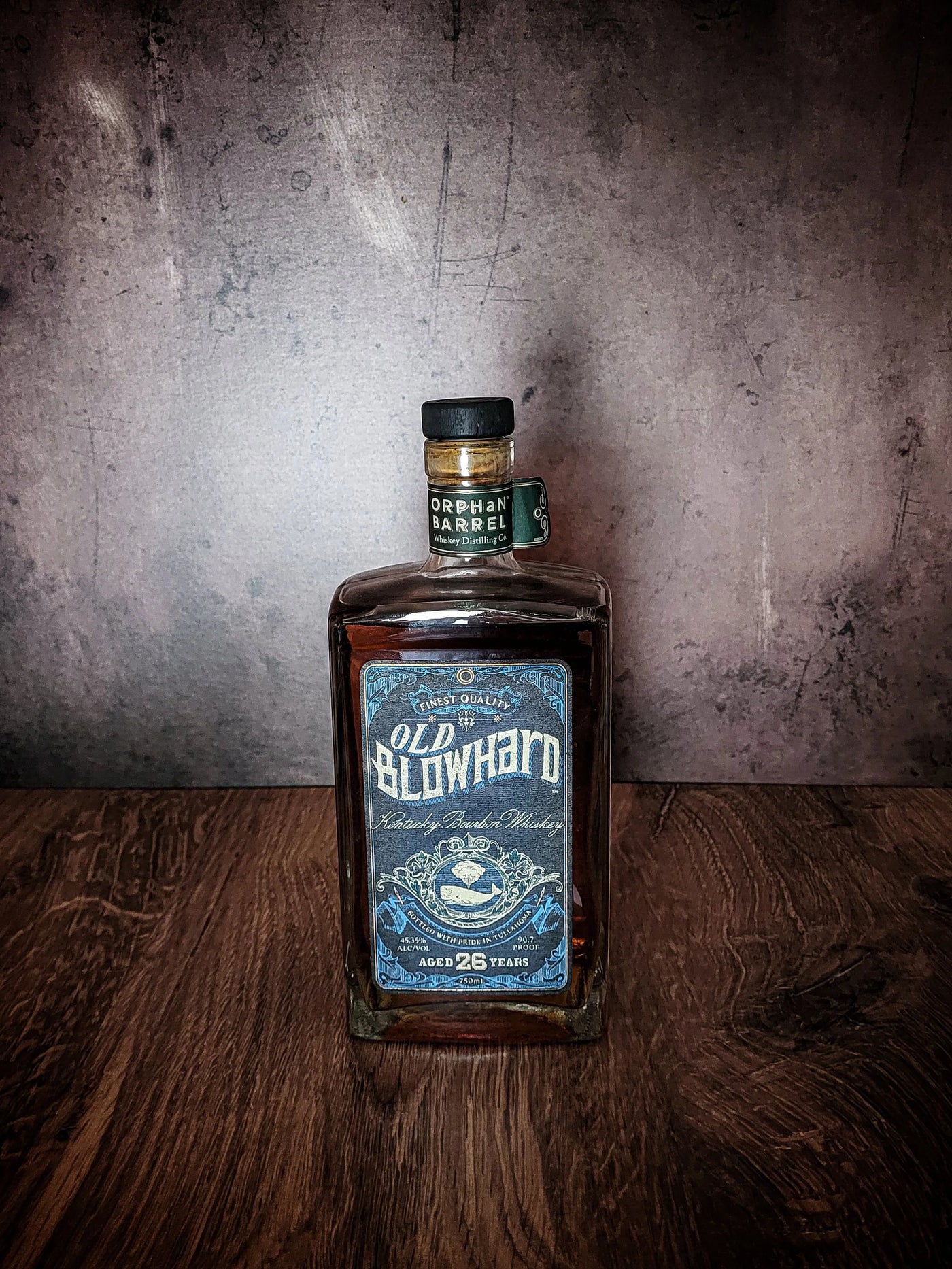 Orphan Barrel Old Blowhard 26 Year Old Bourbon Whiskey product bottle