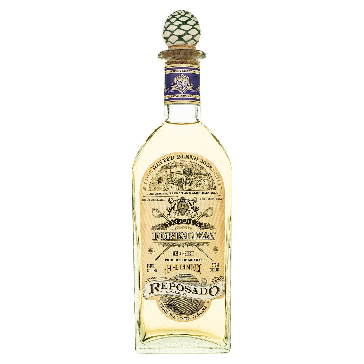 Fortaleza Winter Blend 2022 Reposado Tequila product bottle