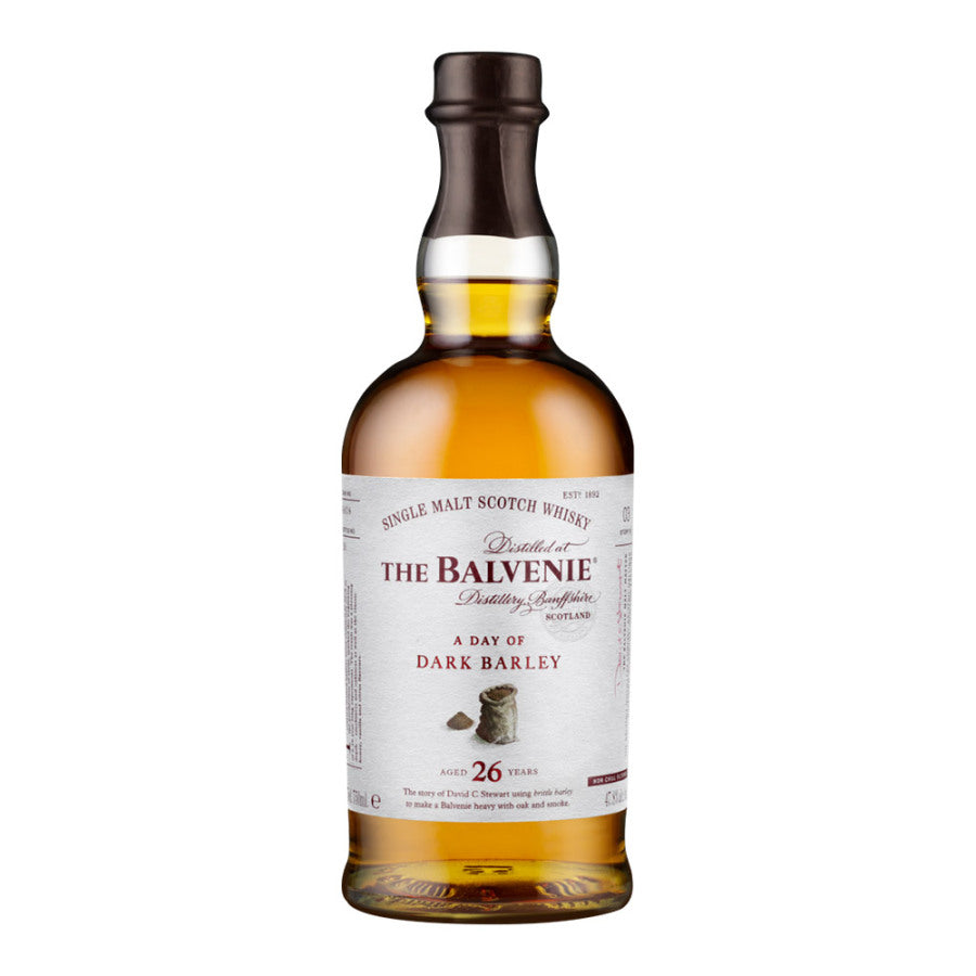 The Balvenie A Day of Dark Barley 26 Year Old Single Malt Scotch Whisky product bottle