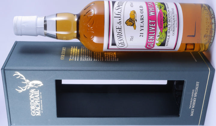 Gordon & MacPhail's The Glenlivet 21 Year Old Single Malt Scotch Whisky product bottle