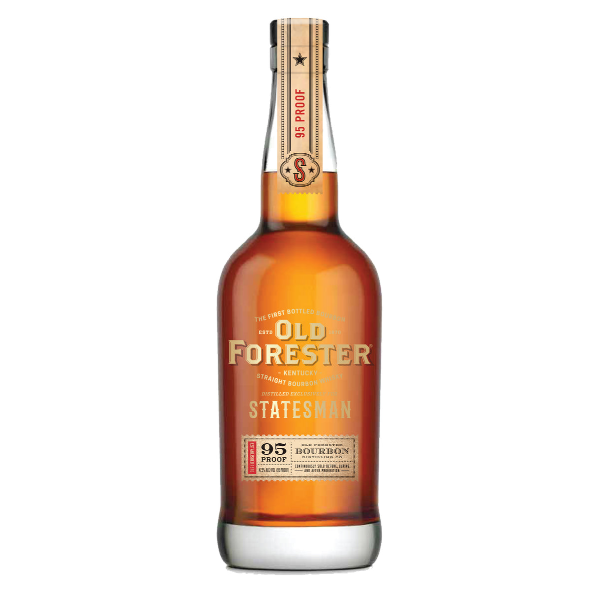 Old Forester Statesman Bourbon — 750 mL bottle