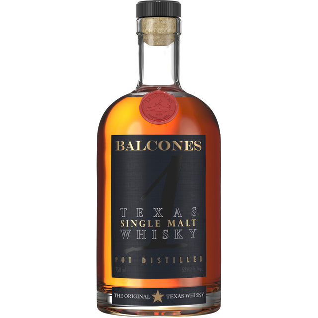 Balcones Texas "1" Single Malt Whisky product bottle