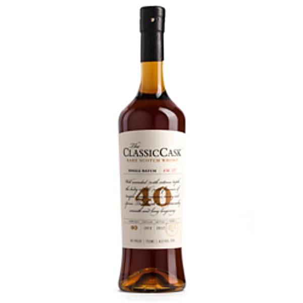 The Classic Cask 40 Year Old Rare Scotch Whisky product bottle