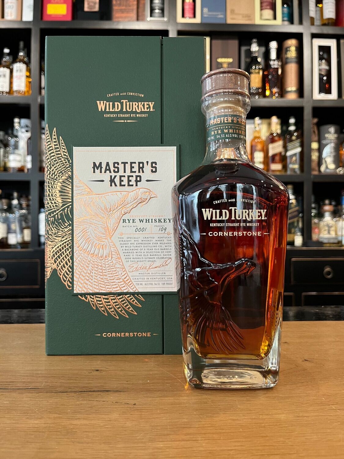 Wild Turkey Master's Keep Cornerstone Rye Batch #1 product bottle
