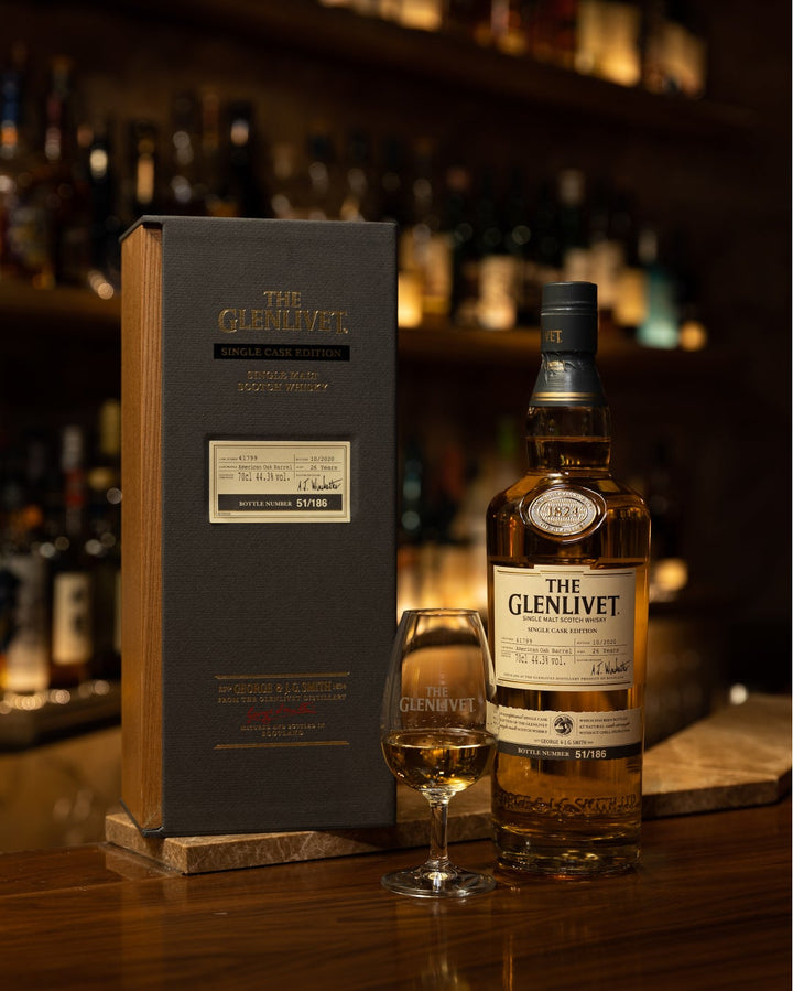 The Glenlivet Single Cask Pullman Club Car Single Malt Scotch Whisky product bottle