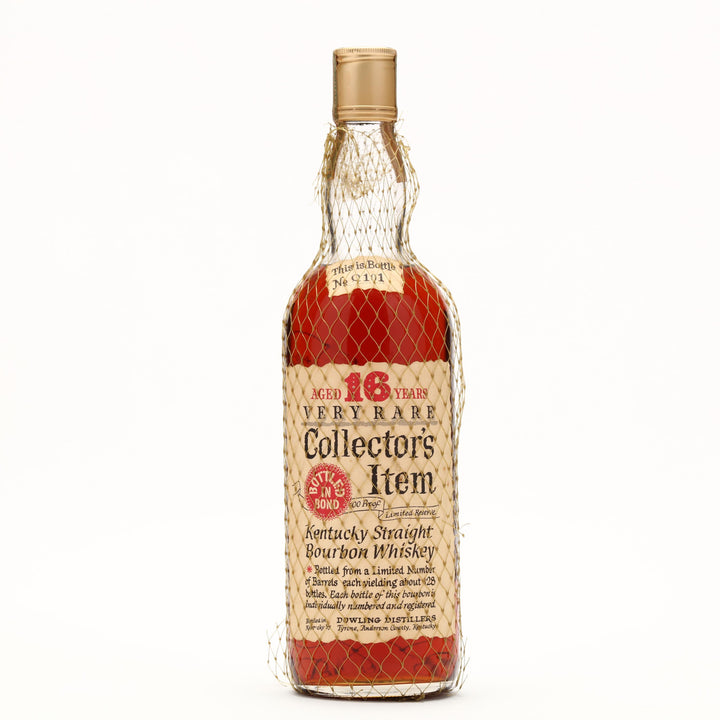 Dowling Distillers Collector's Item 16 Year Old Bottled in Bond 1953 product bottle
