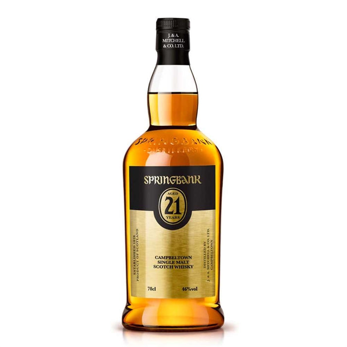 Springbank 21 Year Old Single Malt Scotch Whisky product bottle