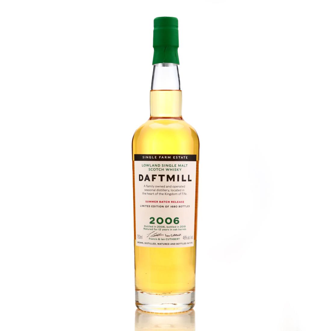 Daftmill 2006 Summer Batch Release Scotch Whisky product bottle