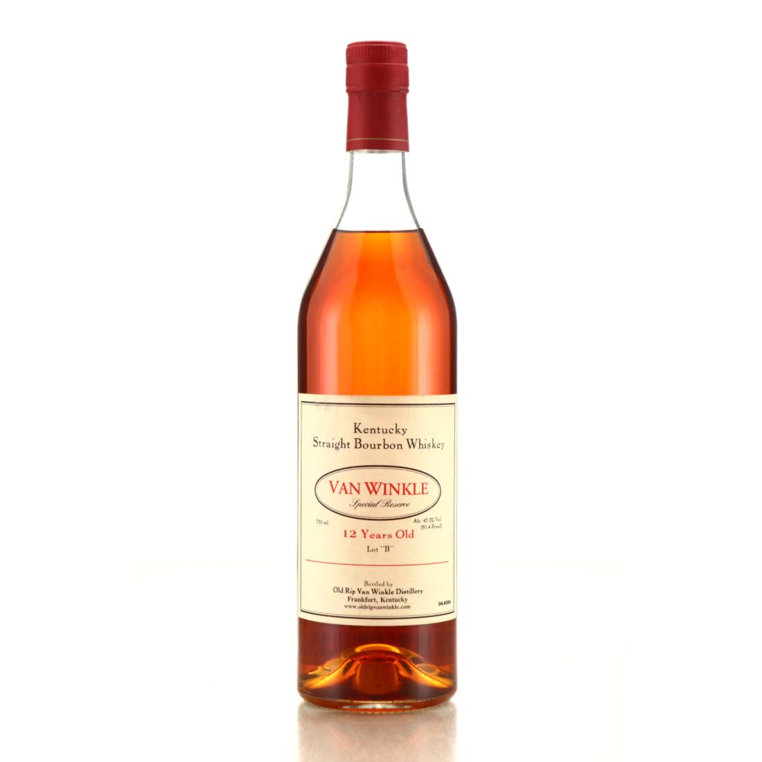 Old Rip Van Winkle 12 Year Old Special Reserve 750mL product bottle