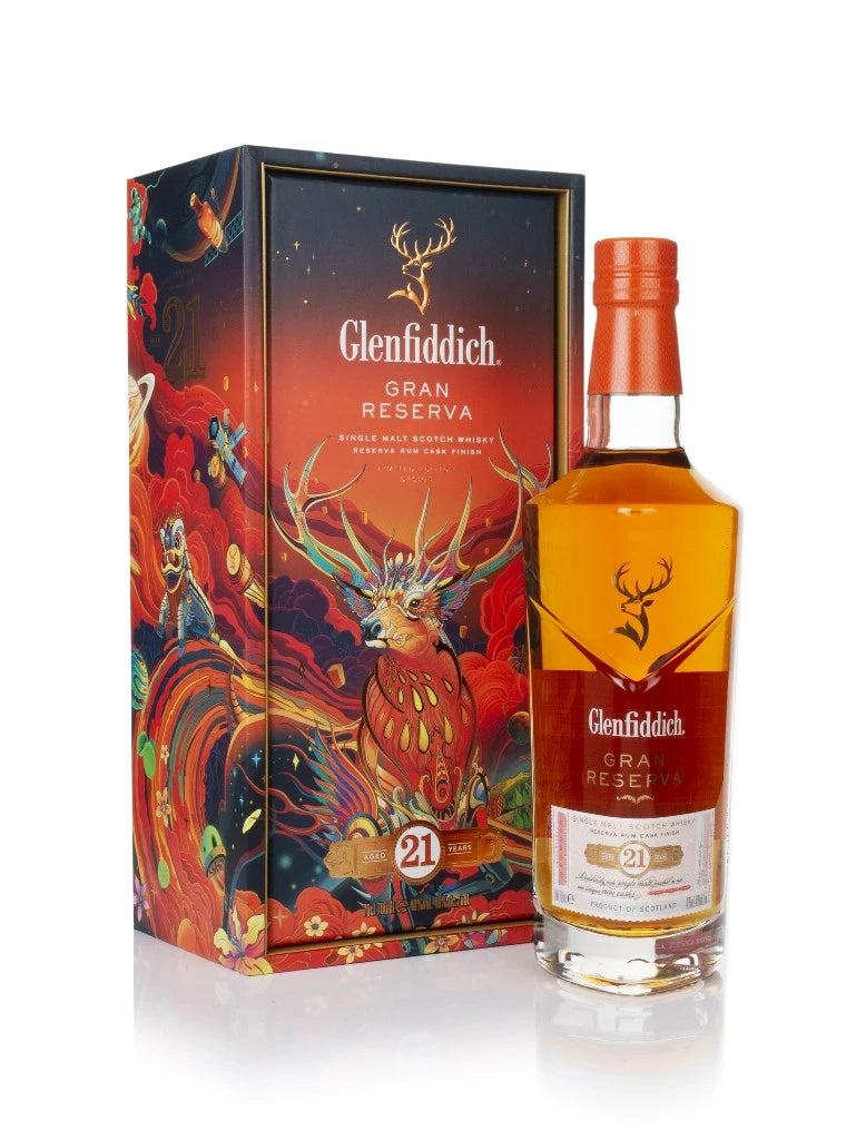 Glenfiddich 21 Year Old Gran Reserva Chinese New Year 2022 Single Malt Scotch Whisky product bottle