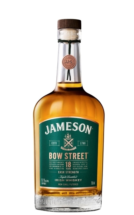 Jameson Bow Street 18 Year Old Batch 2 Irish Whiskey product bottle