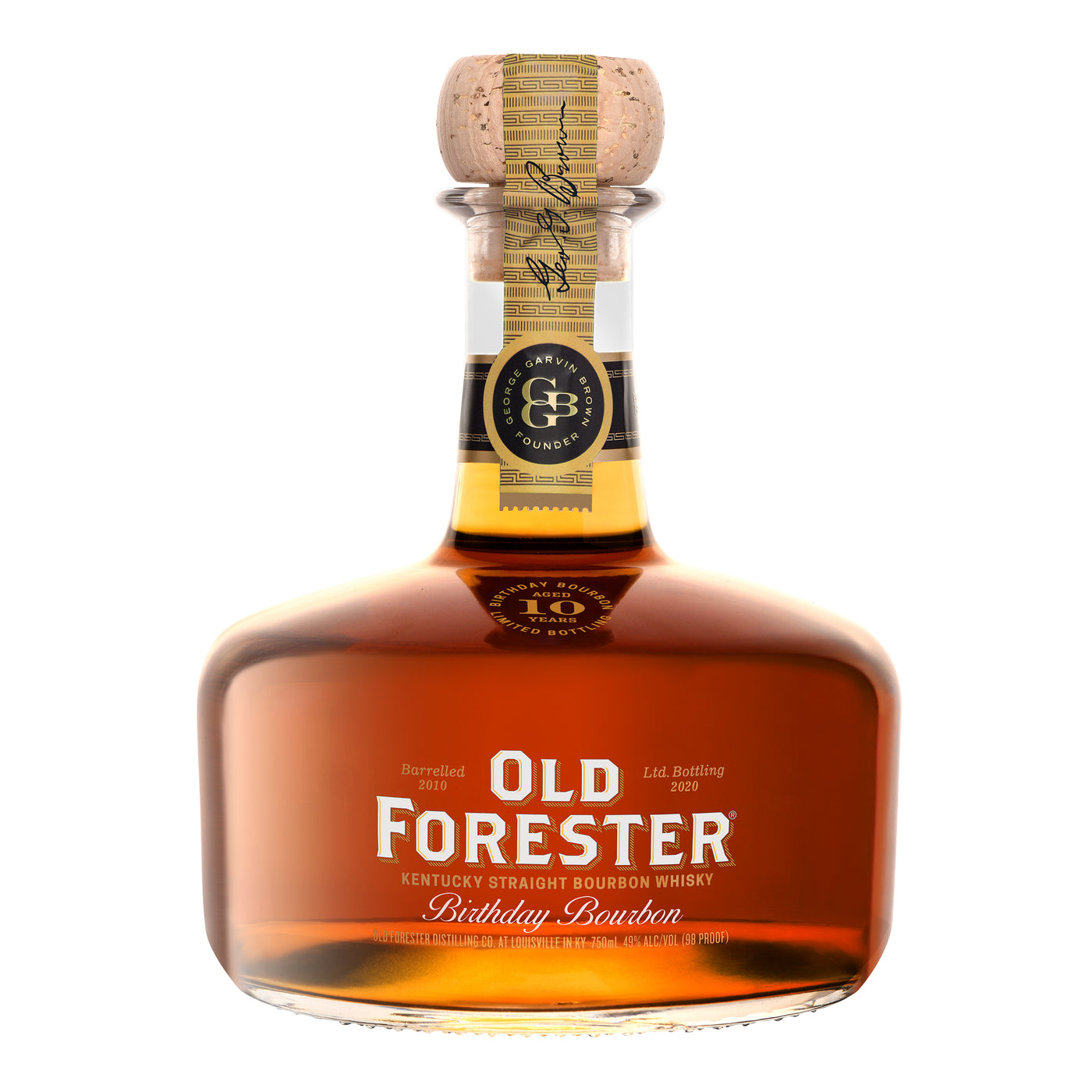 Old Forester Birthday Bourbon Whiskey (2020 Release) product bottle