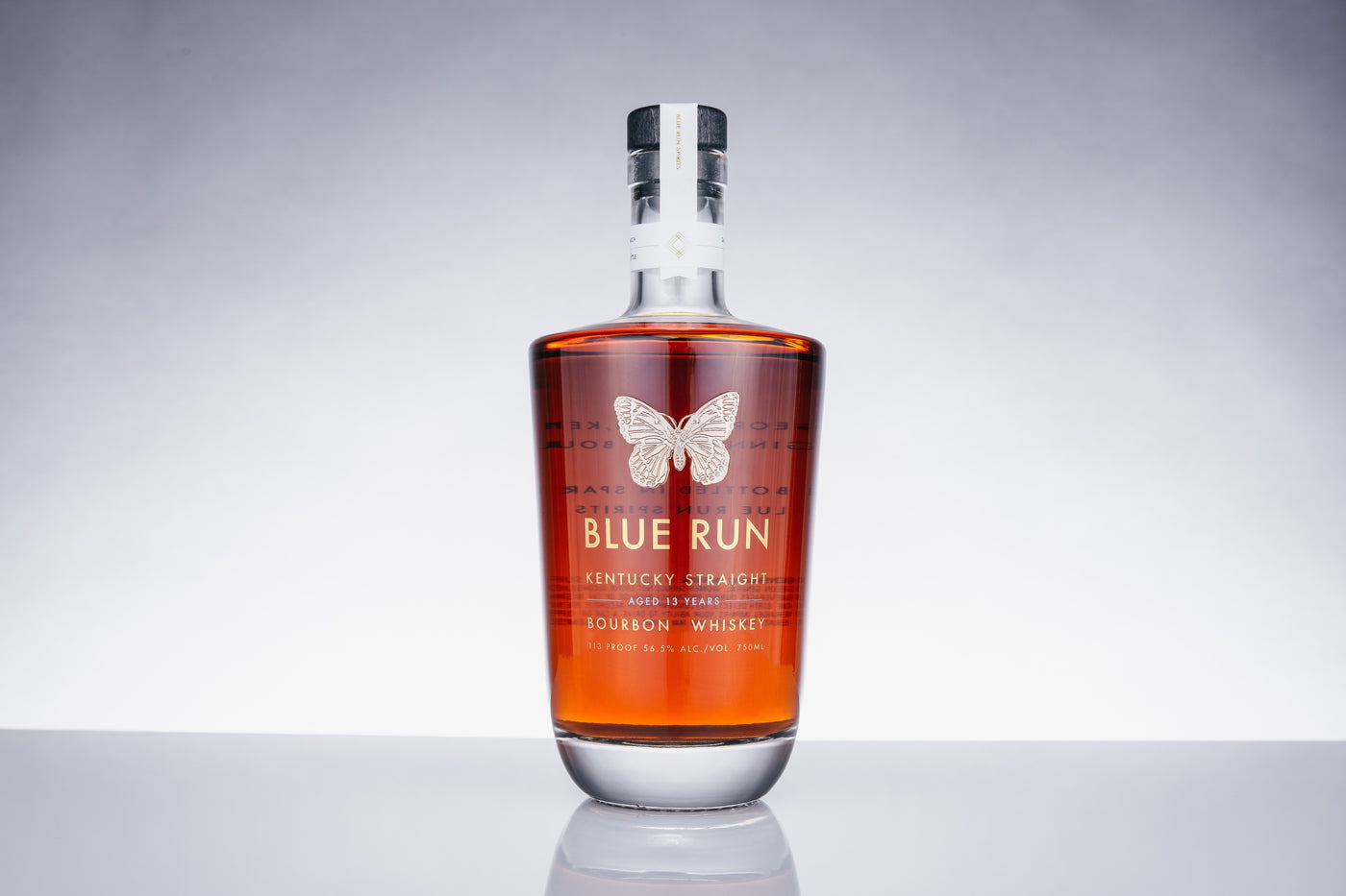 Blue Run 13 Year Old Straight Bourbon Whiskey product bottle