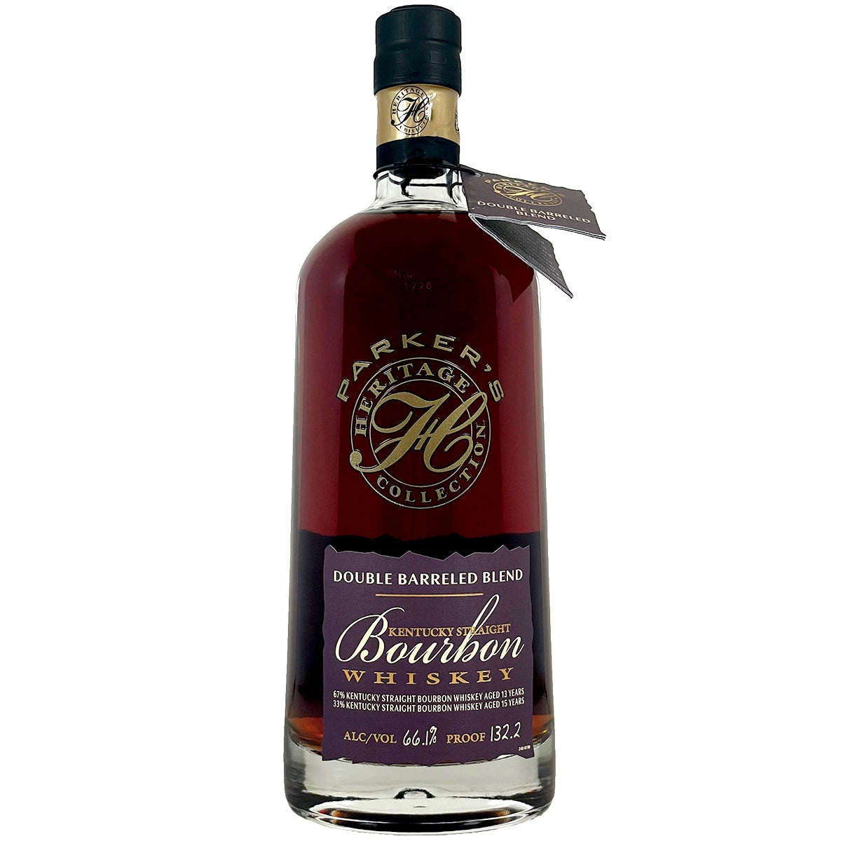 Parker's Heritage Collection 16th Edition Double Barreled Blend Kentucky Straight Burbon Whiskey product bottle
