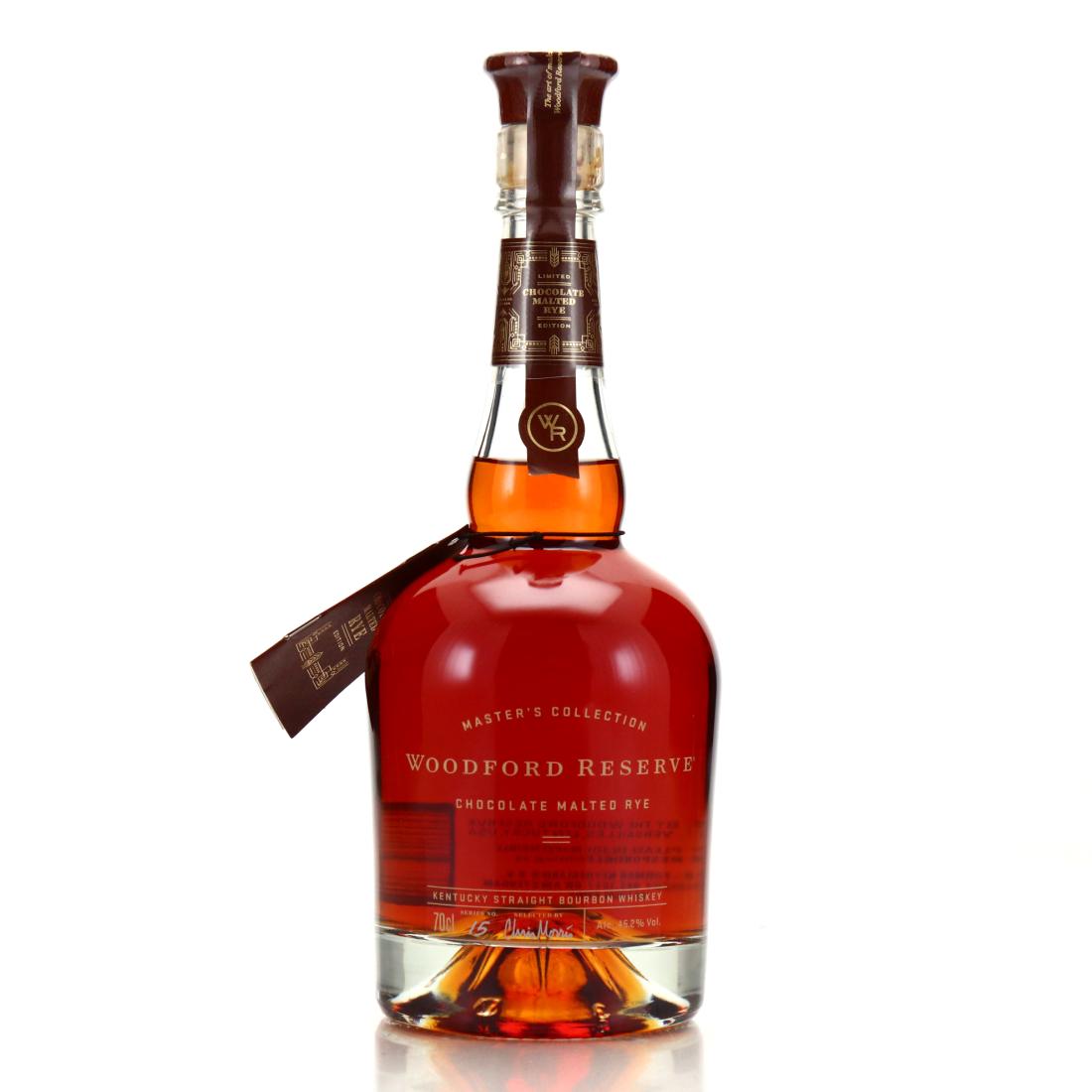 Woodford Reserve Master's Collection Chocolate Malted Rye Bourbon Whiskey product bottle