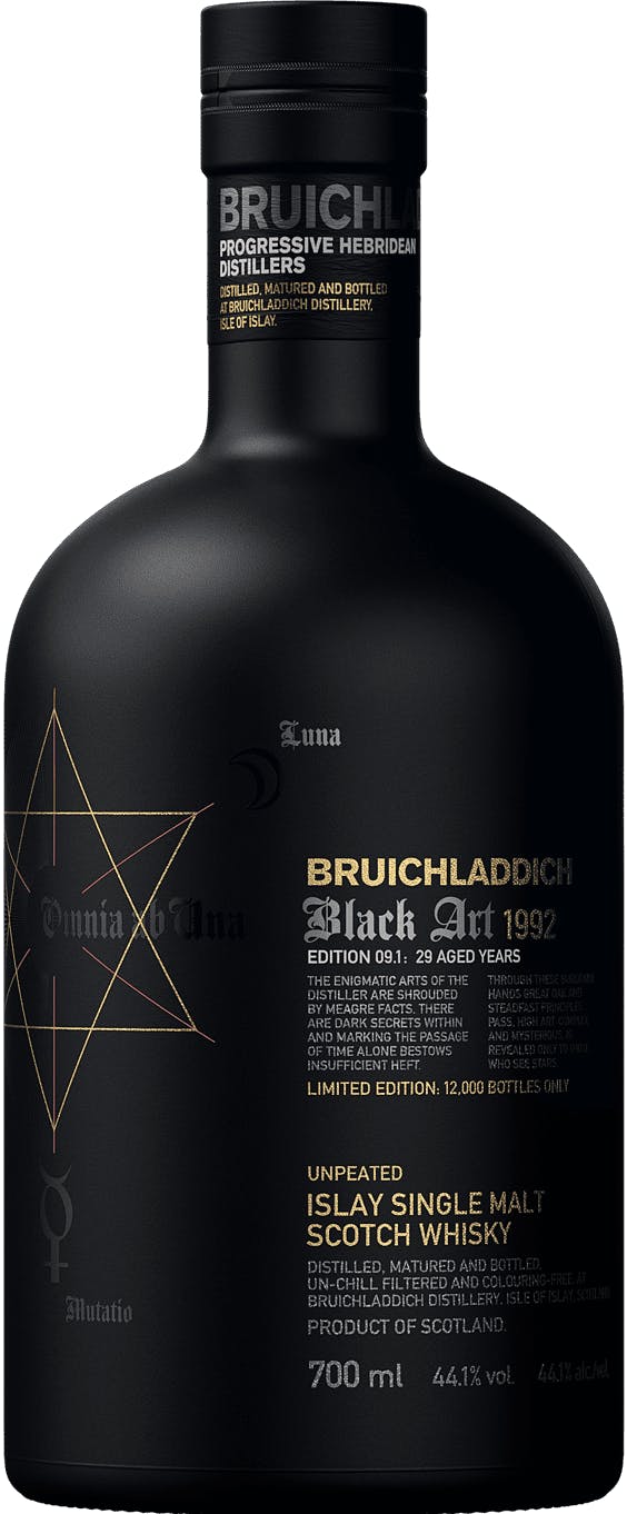 Bruichladdich Black Art 9.1 product bottle