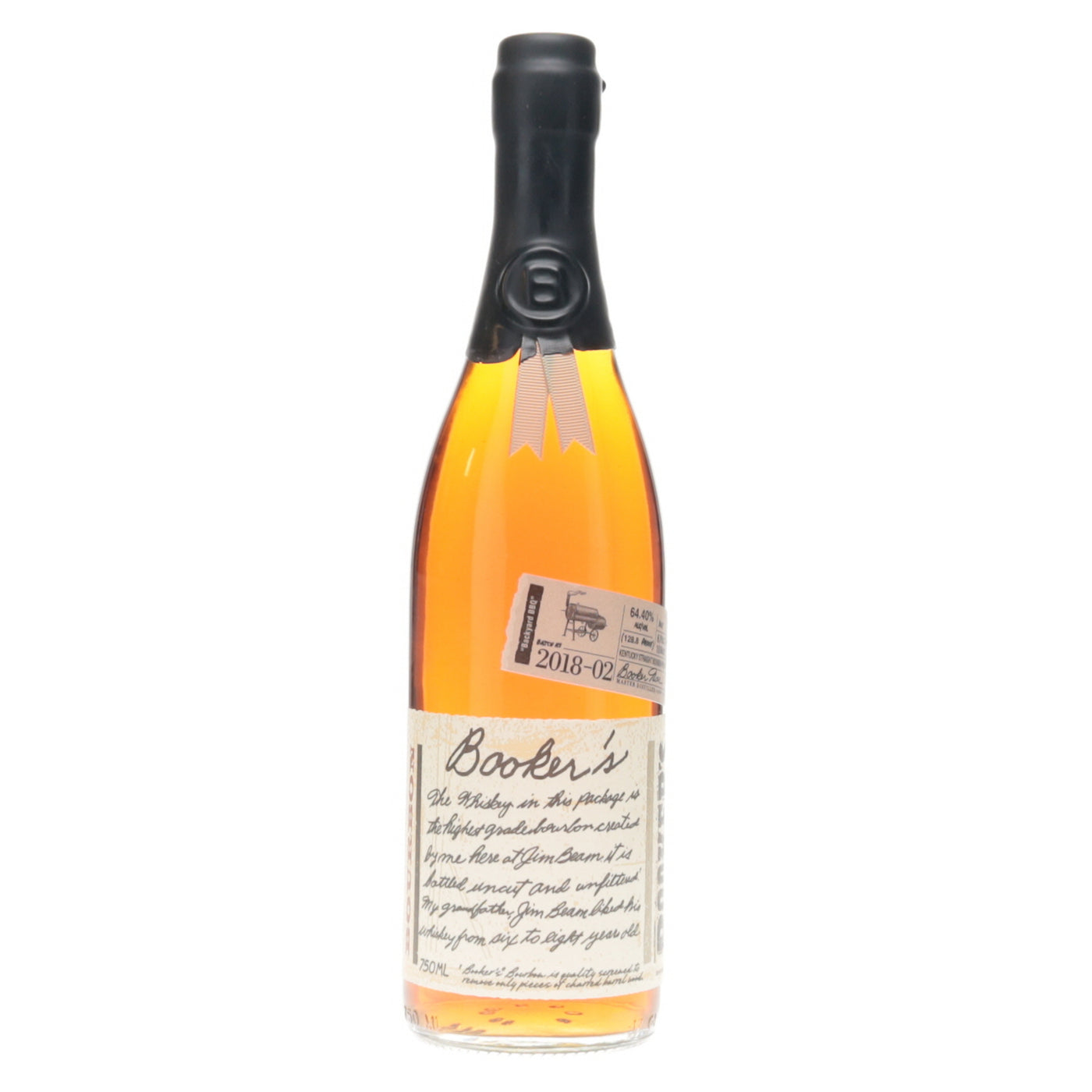 Booker's Backyard BBQ Straight Bourbon Whiskey product bottle