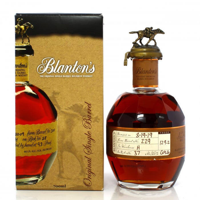 Blanton's Straight From the Barrel Bourbon Whiskey (700mL) product bottle