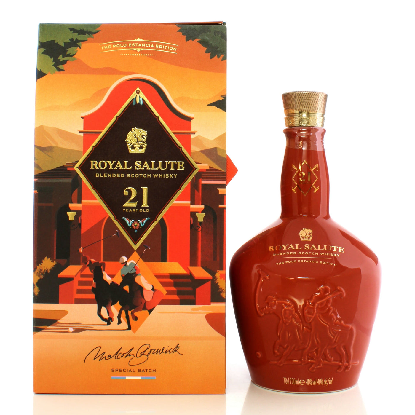 Royal Salute 21 Year Old The Polo Estancia Edition Blended Scotch Whisky product bottle