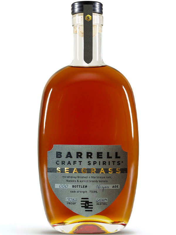 Barrell Craft Spirits Gray Label Seagrass 16 Year Old Rye Whiskey product bottle