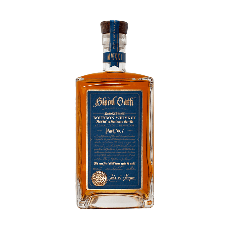 Blood Oath Pact No. 7 Kentucky Straight Bourbon Whiskey product bottle
