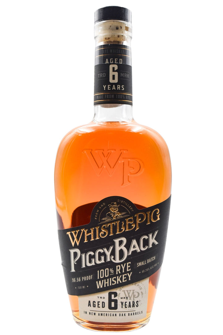 WhistlePig PiggyBack 6 Year Rye product bottle