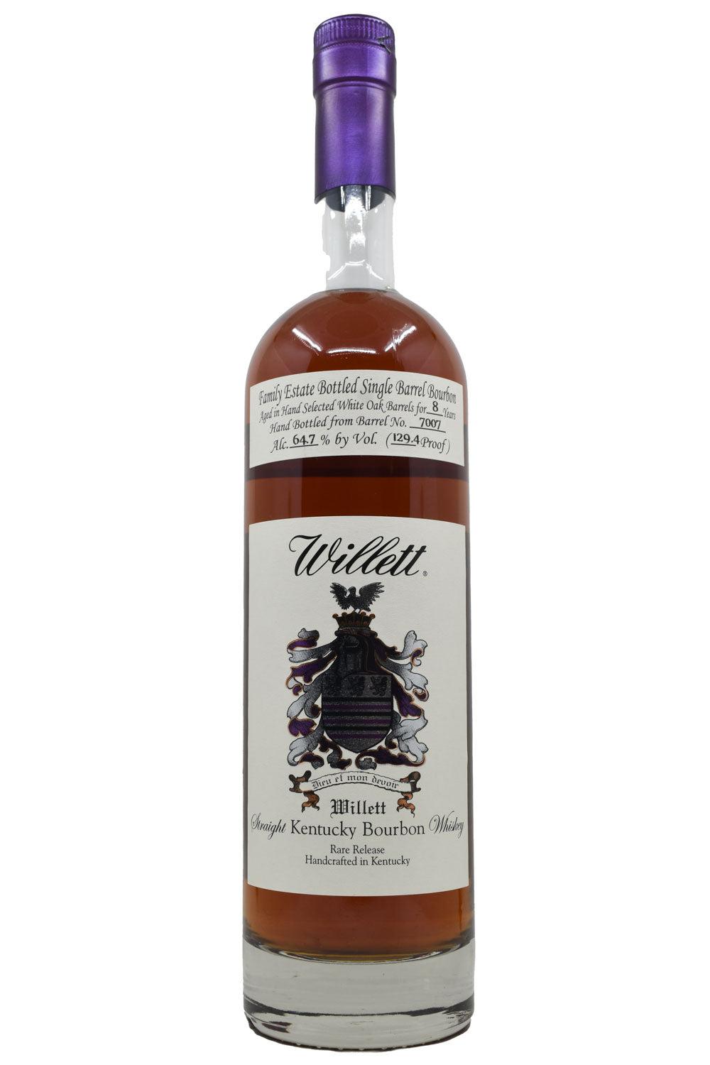Willett Family Estate 8 Year Bourbon Barrel #7128 product bottle