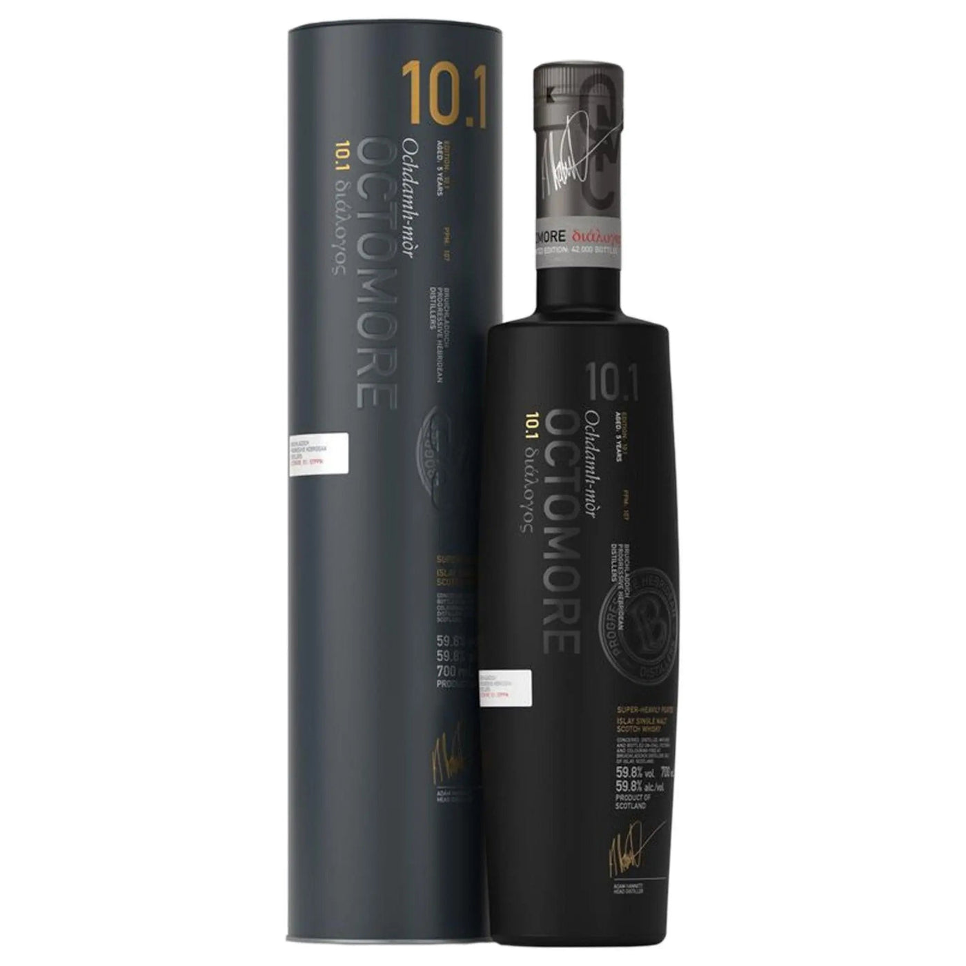 Bruichladdich Octomore 10.1 Single Malt Scotch Whisky product bottle