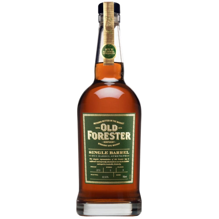 Old Forester Single Barrel Barrel Strength Rye Whiskey product bottle