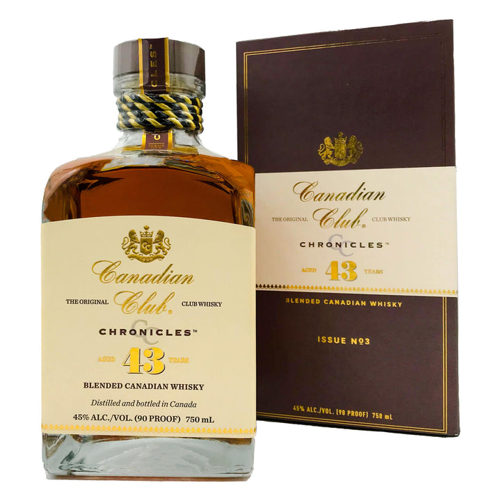 Canadian Club Chronicles 43 Year Old Whisky Issue No. 3 product bottle