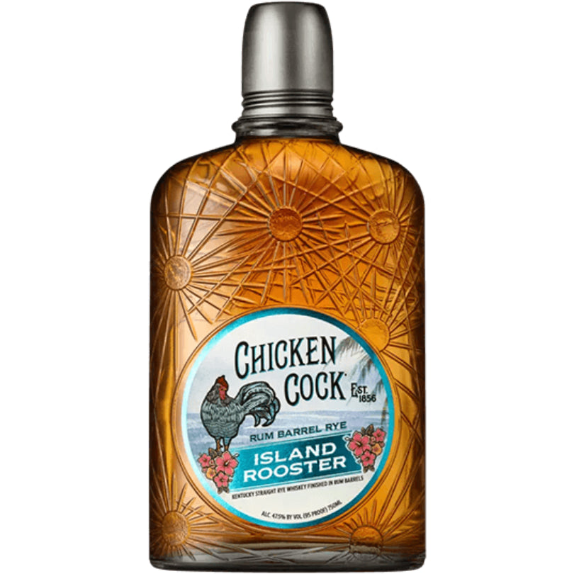 Chicken Cock Island Rooster Rye Whiskey product bottle