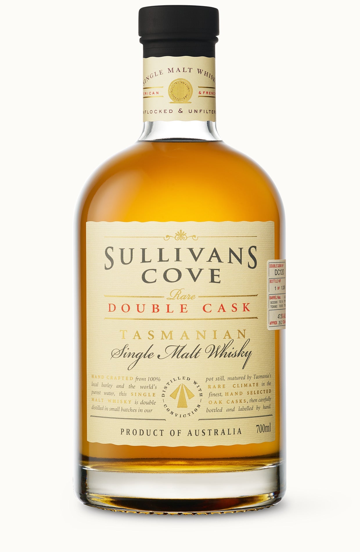 Sullivans Cove Double Cask Single Malt Whisky product bottle