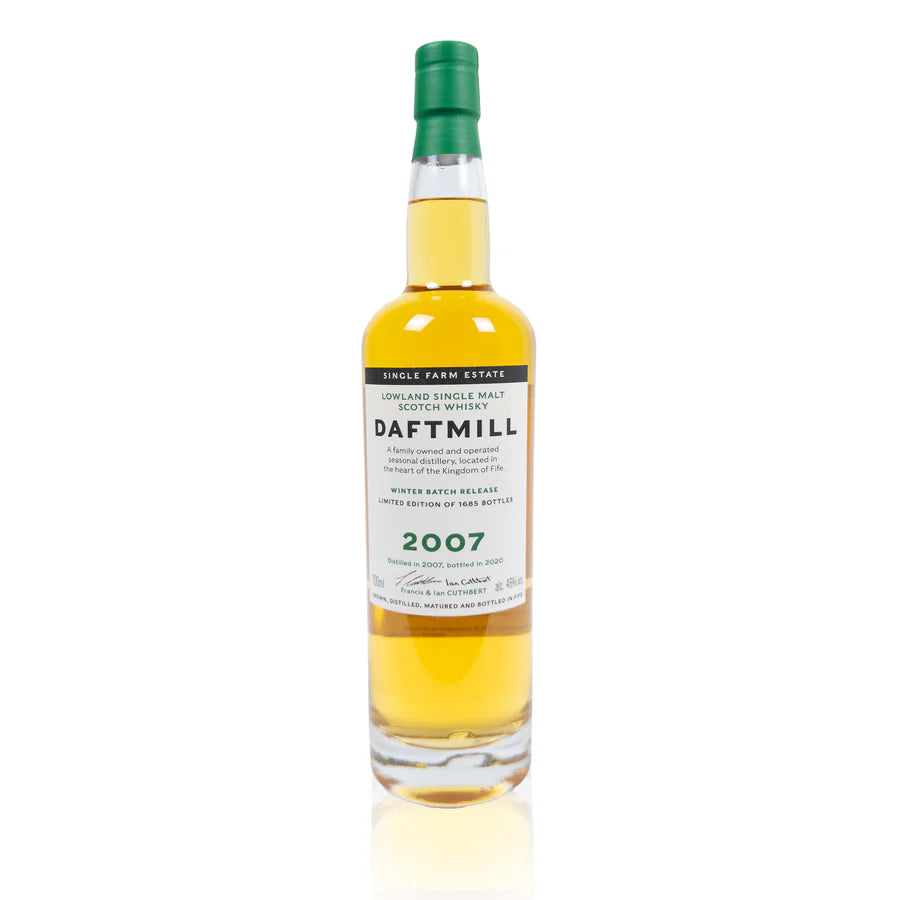 Daftmill 2007 Winter Batch Release Scotch Whisky product bottle