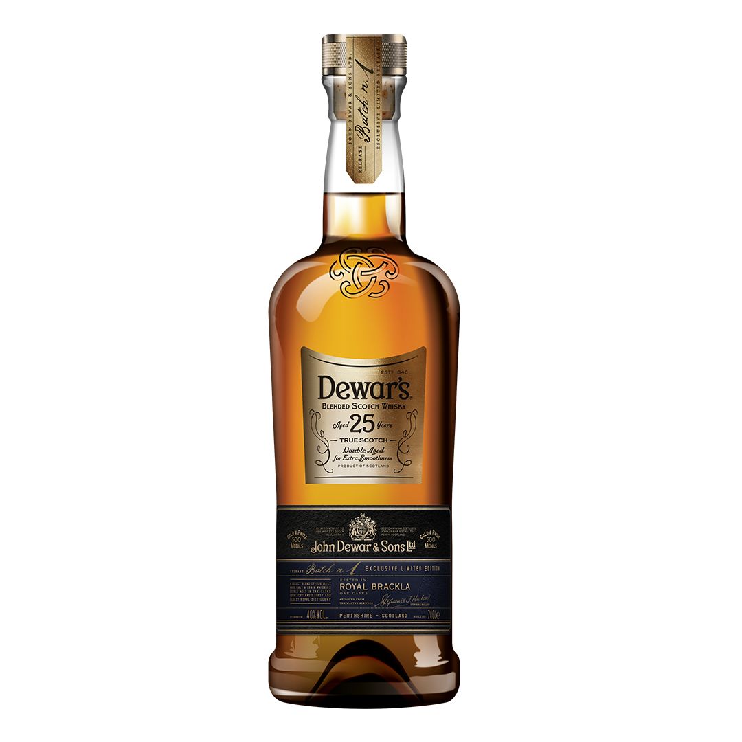 Dewar's 25 Year Old Blended Scotch Whisky product bottle