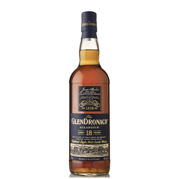 The GlenDronach 18 Year Old Original Allardice Scotch Whisky product bottle