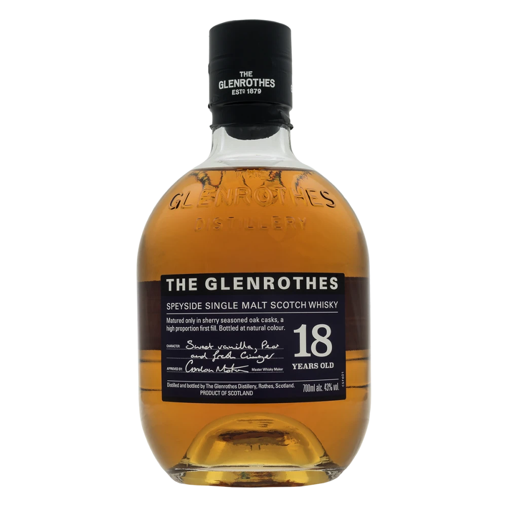 The Glenrothes 18 Year Old Single Malt Scotch Whisky product bottle