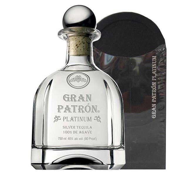 Gran PATRÓN Platinum Ultra-Premium Tequila, Made from the Finest 100% Weber Blue Agave, Handcrafted in Small Batches in Mexico, 40% ABV, 70cl / 700m product bottle