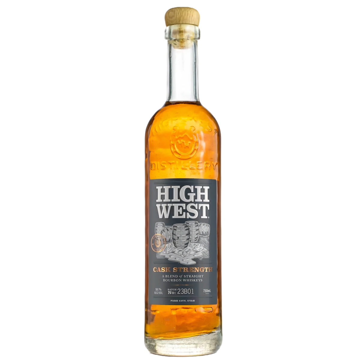 High West Cask Strength Blended Bourbon product bottle