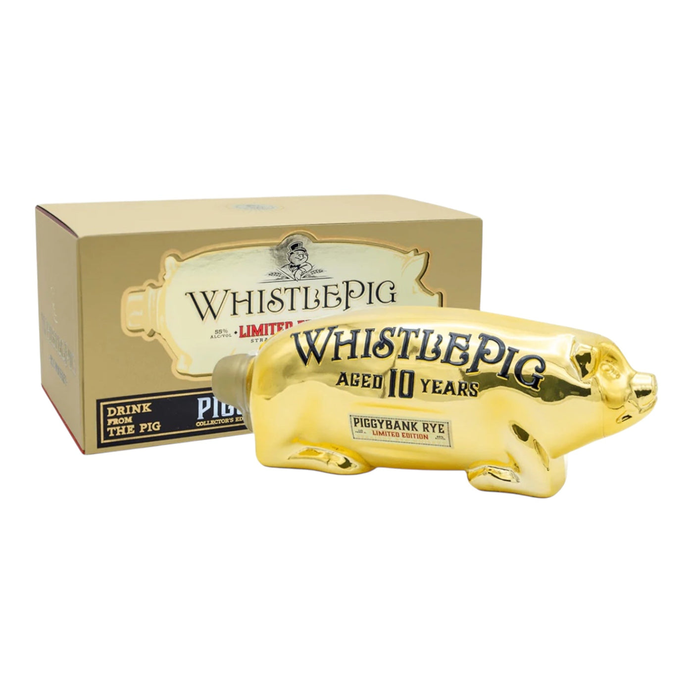 WhistlePig Limited Edition 10 Year Aged Piggybank Rye Gold Edition product bottle