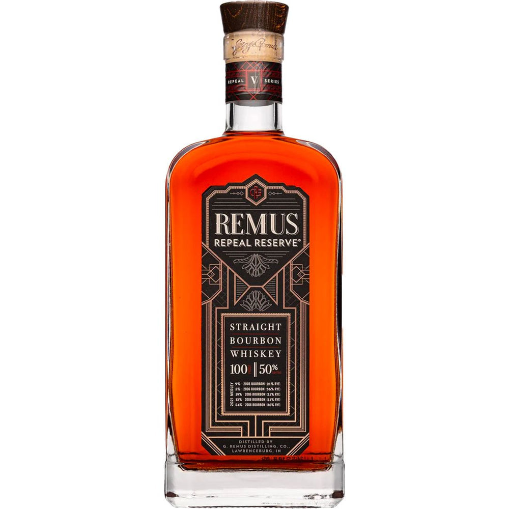 Remus Repeal Reserve Series V Straight Bourbon Whiskey product bottle