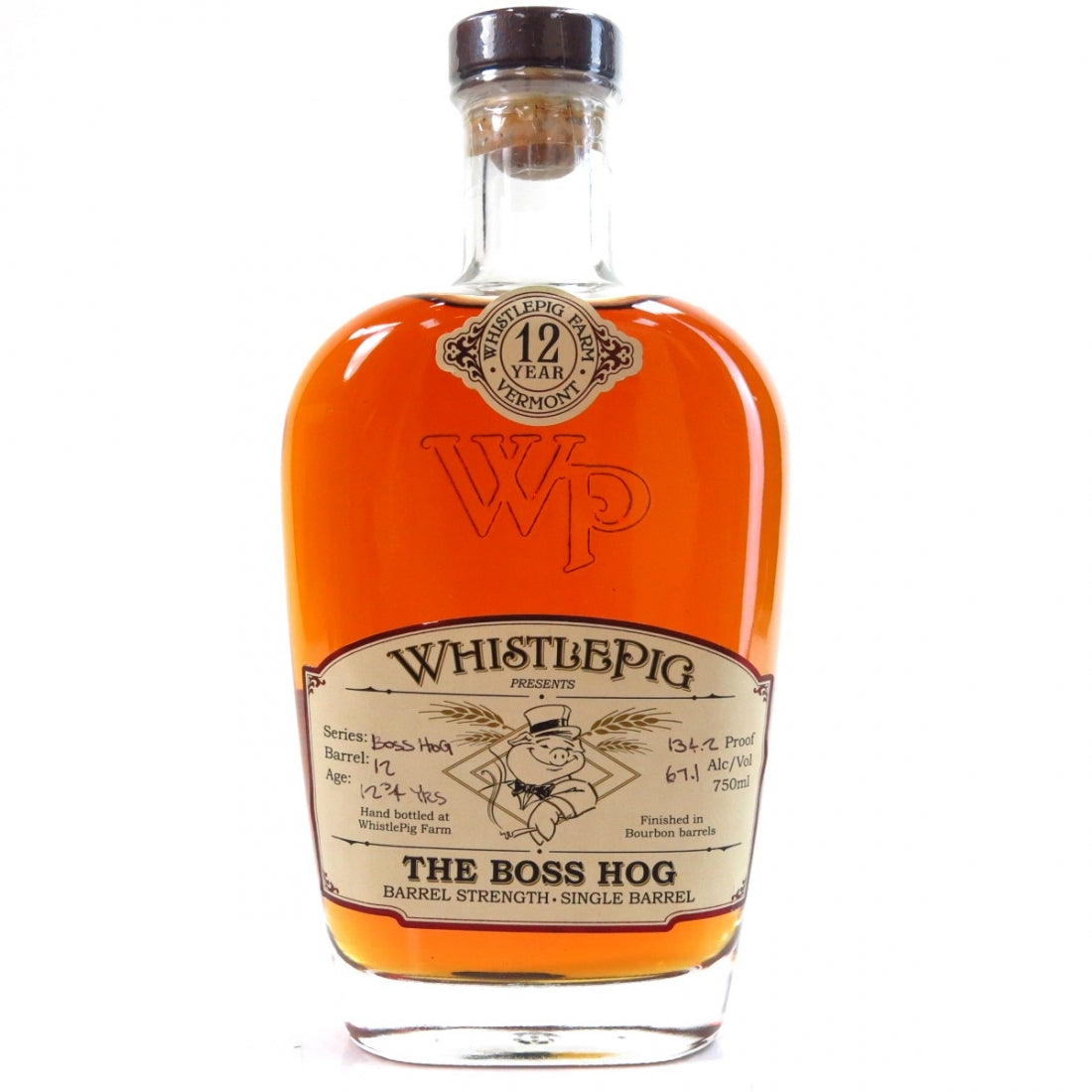 WhistlePig The Boss Hog Single Barrel 1st Edition Straight Rye product bottle