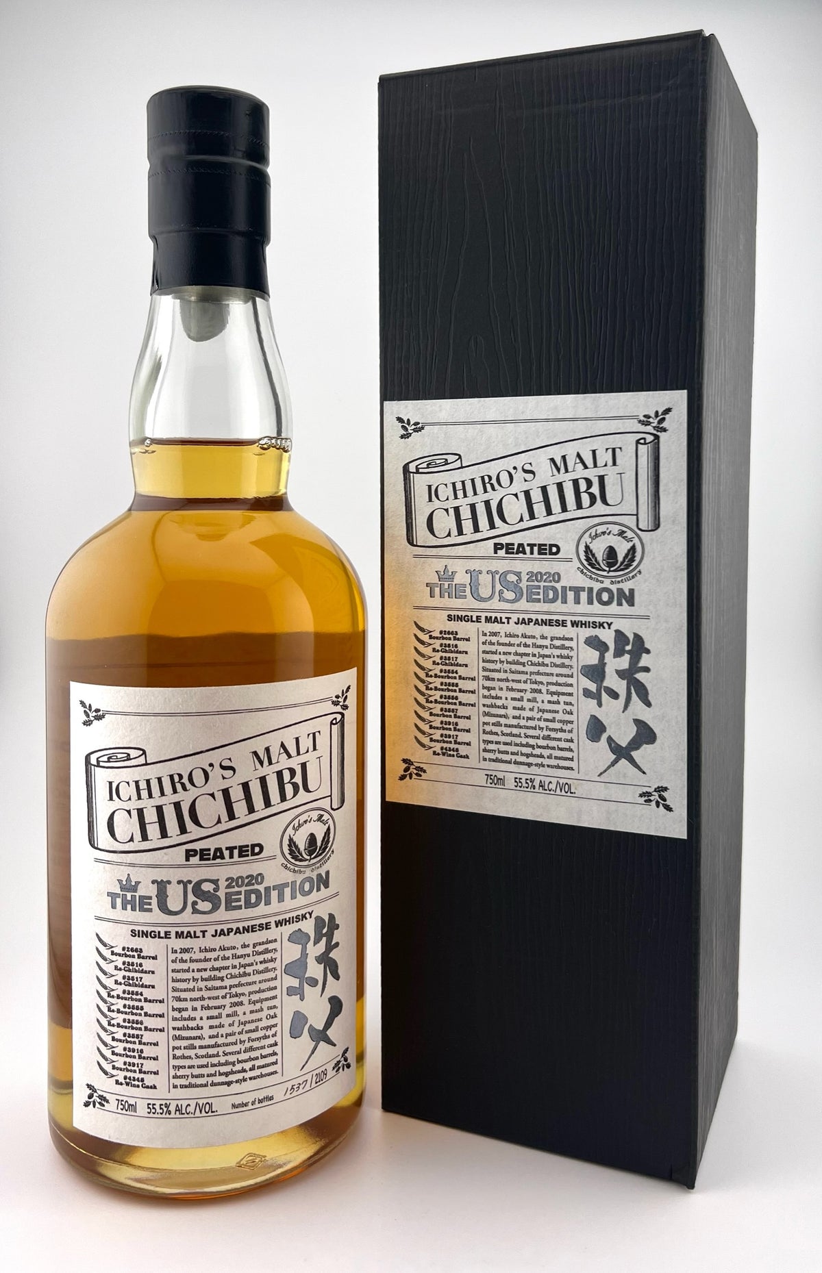 Ichiro's Malt Chichibu The US 2020 Edition Japanese Whisky product bottle