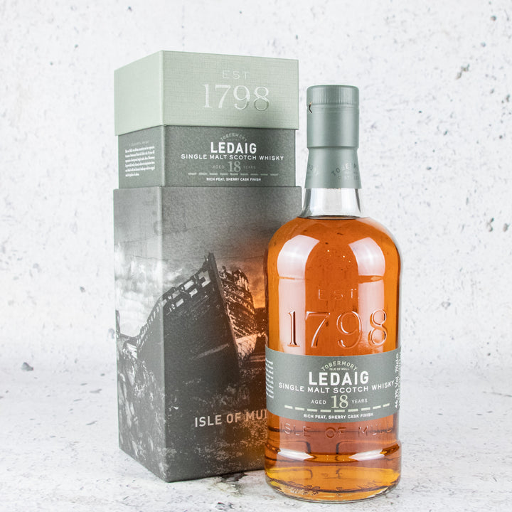 Ledaig 18 Year Old Single Malt Scotch Whisky product bottle